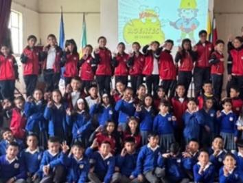 EBSA promueve cultura del uso responsable de la energía con niños de Monguí